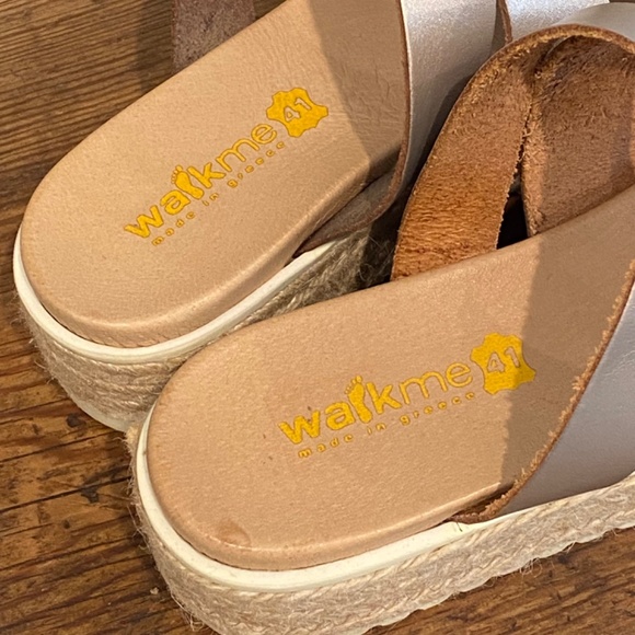 WALKME Rose Gold Platform Sandal - Picture 5 of 7